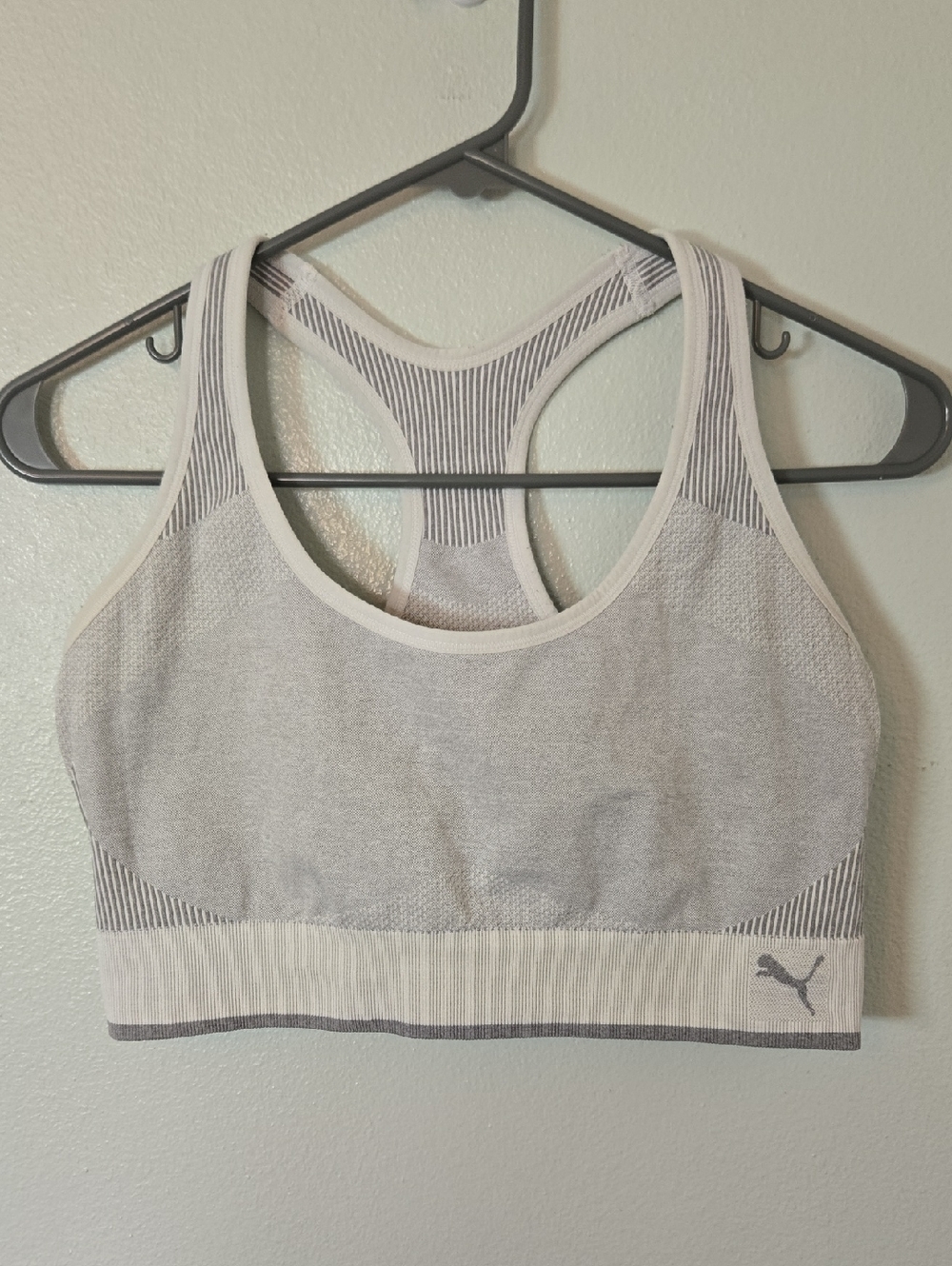 Puma | Gray Sports Bra Size Large